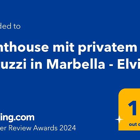 Penthouse Mit Privatem Jacuzzi In Marbella - La Mairena Leilighet Ojén Eksteriør bilde